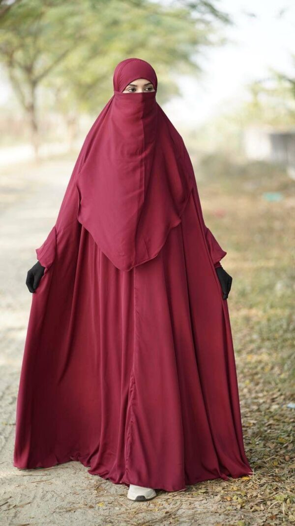 Long Abaya Zilbab Cod-Lb09 - Image 4