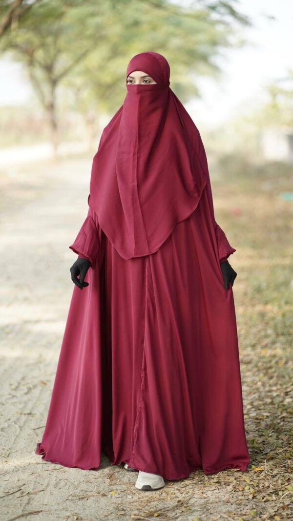 Long Abaya Zilbab Cod-Lb09 - Image 3