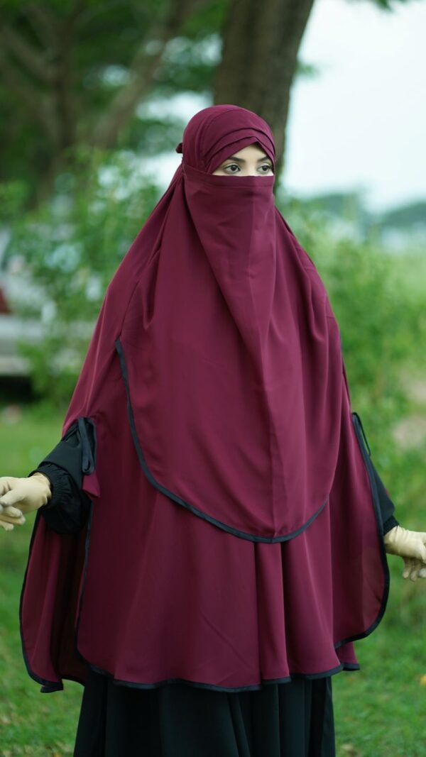 Hijab For 100% Dubai Chary Fabric - Image 2